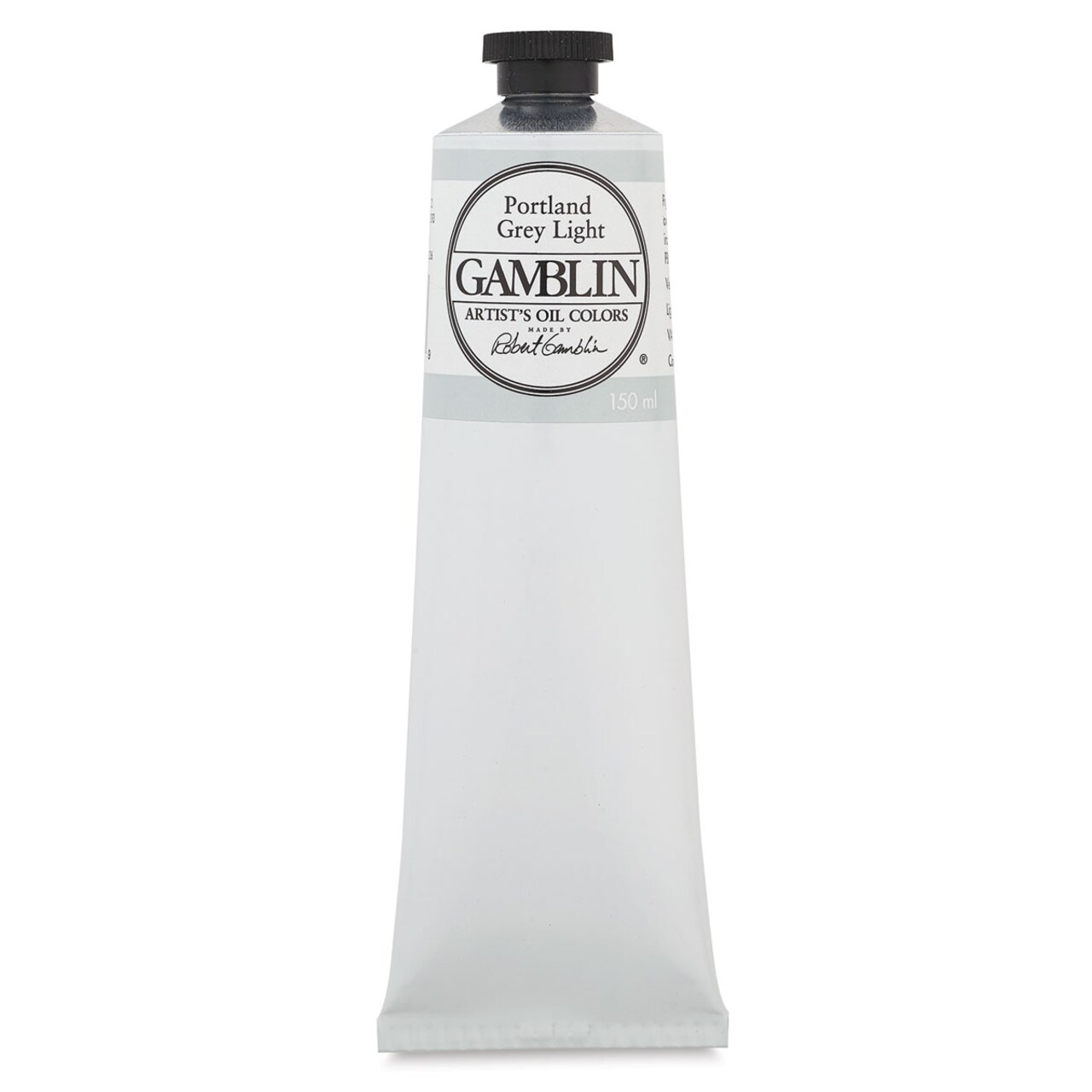 Gamblin Artist's Oil Color - Portland Gray Light, 150 ml tube